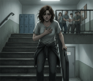 Escada, um conto de Iris Pongeluppi