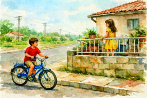 A menina da outra rua, um conto de Eneas Barros