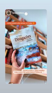 Divagações & outras profundezas, livro de Tere Tavares –  por Mariane Vitor